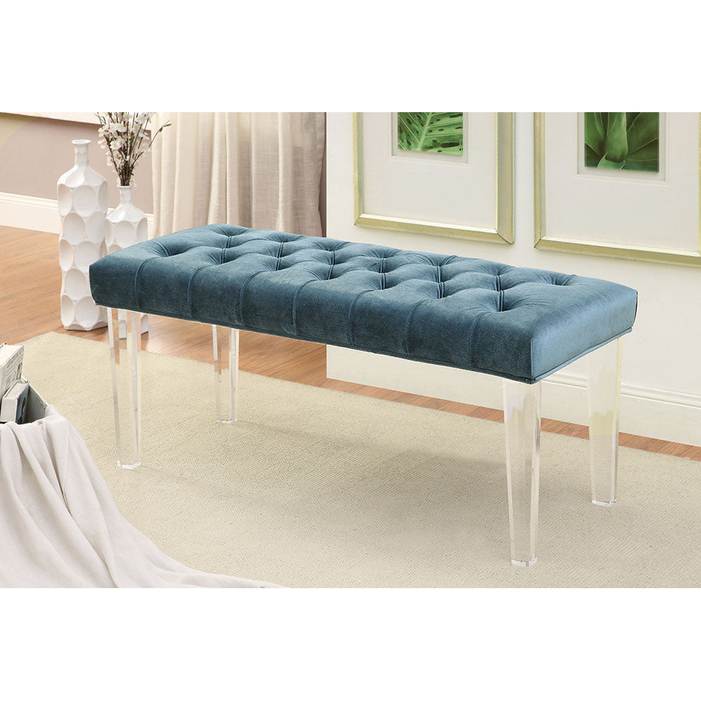 Elegant Bench Light Blue-zoom-1