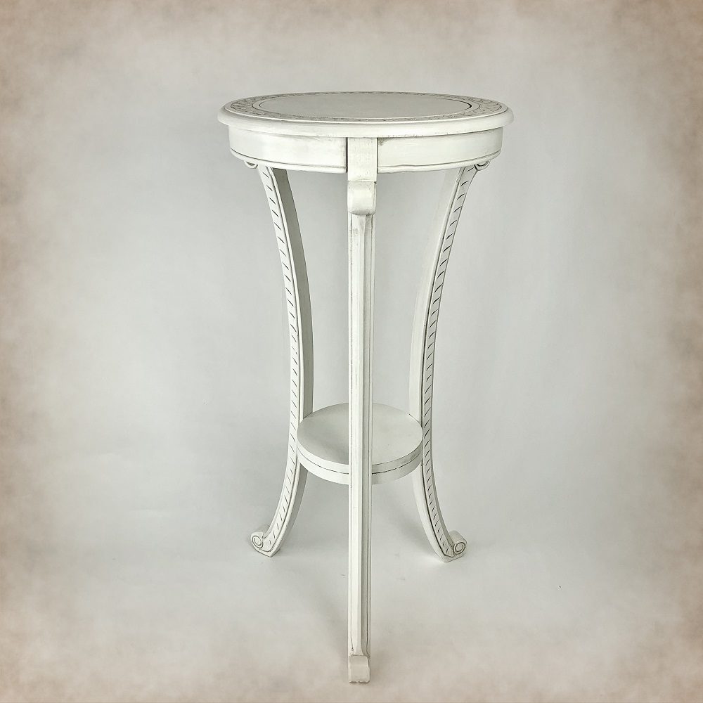 36"H Pedestal White