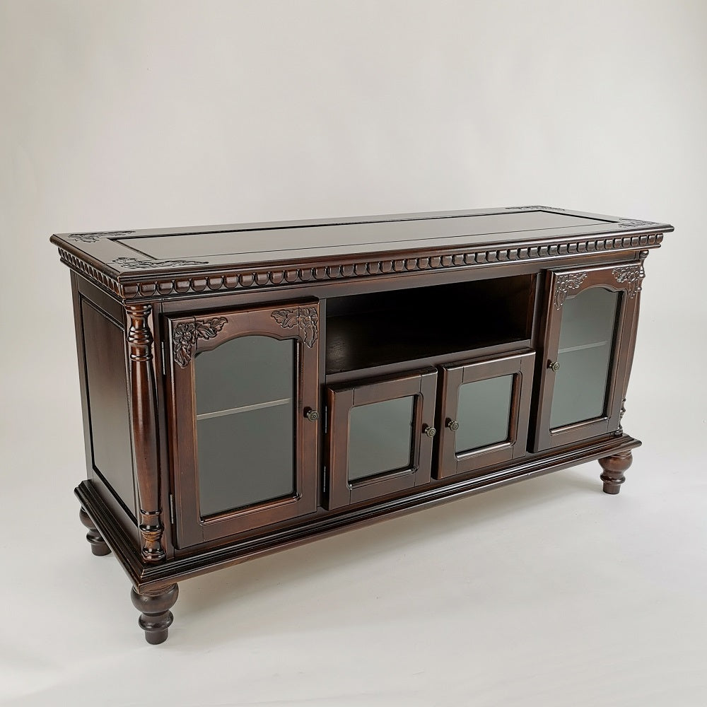 Glass Door TV Stand-zoom-2