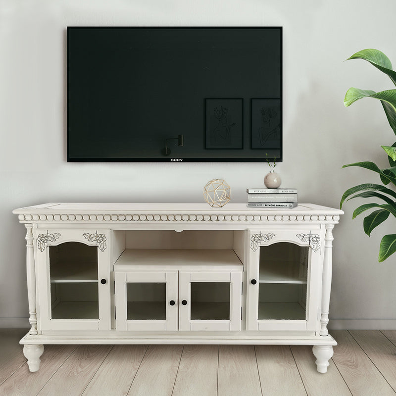 Glass Door TV Stand-zoom-