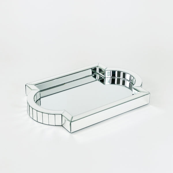 Beveled Mirror Tray