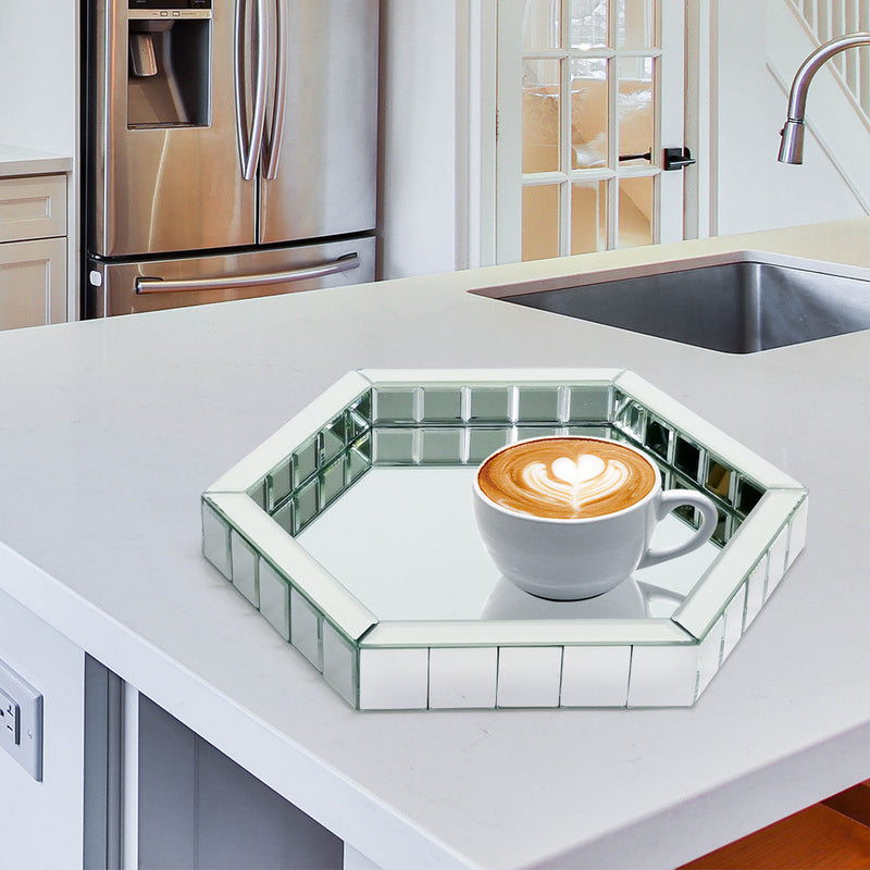 Beveled Mirror Tray-zoom-