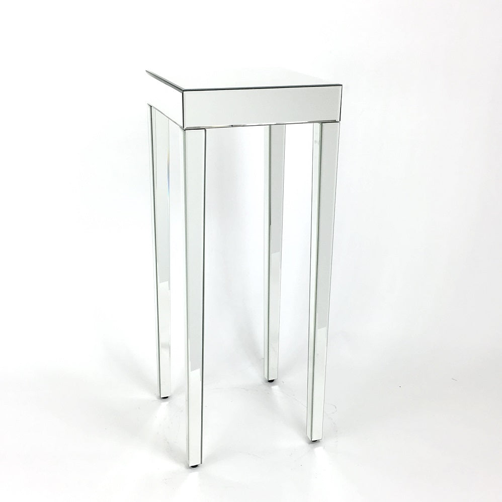 Beveled Mirror Pedestal