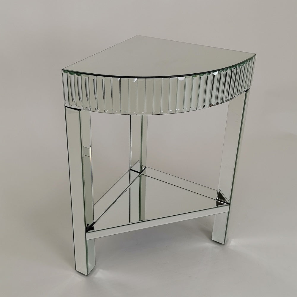 Beveled Mirror Corner Table-zoom-1