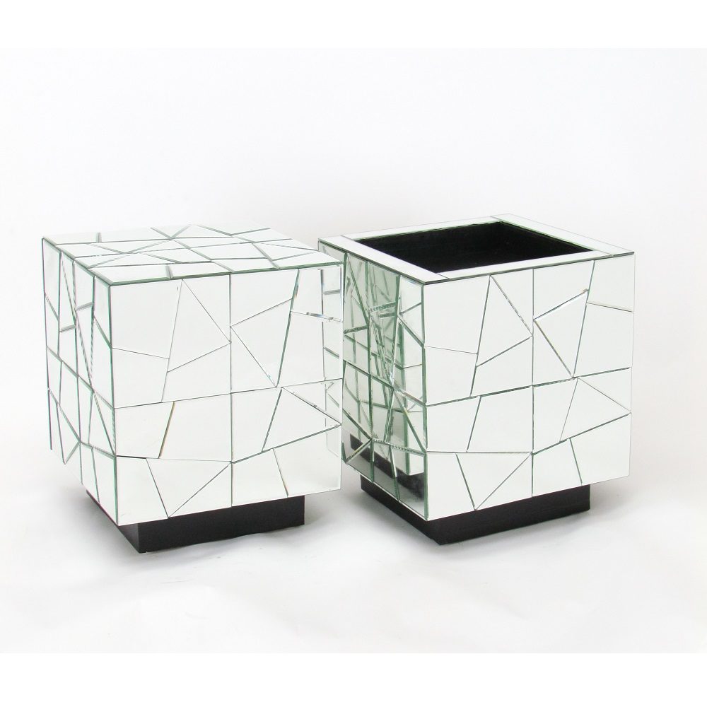 Beveled Mirror Pedestal-zoom-3