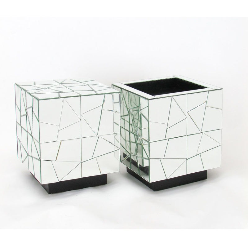 Beveled Mirror Pedestal-zoom-
