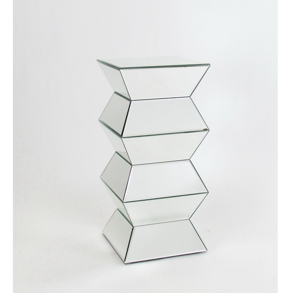 Beveled Mirror Pedestal-zoom-1