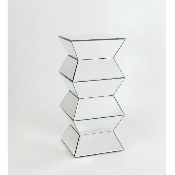 Beveled Mirror Pedestal