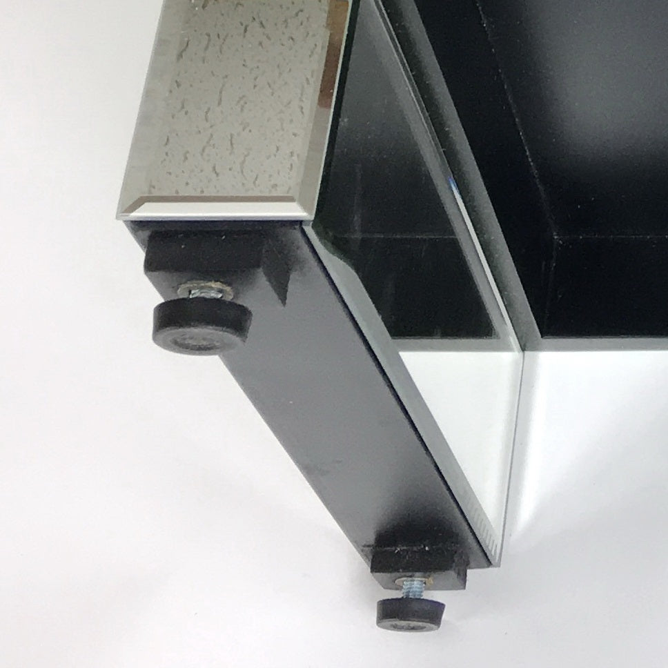 Hot Curved Mirror Chest Of One Drawer-zoom-2