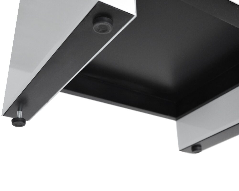 Hot Curved Glass Chest Of One Drawer-zoom-3