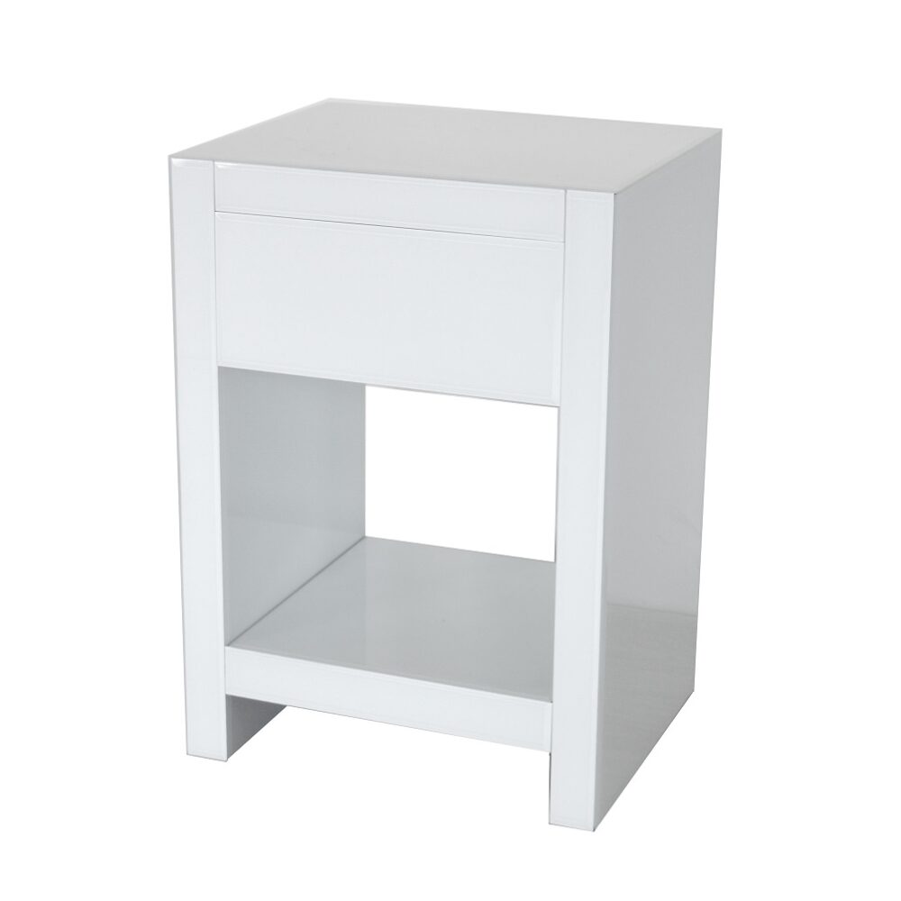 Hot Curved Glass Chest Of One Drawer-zoom-4
