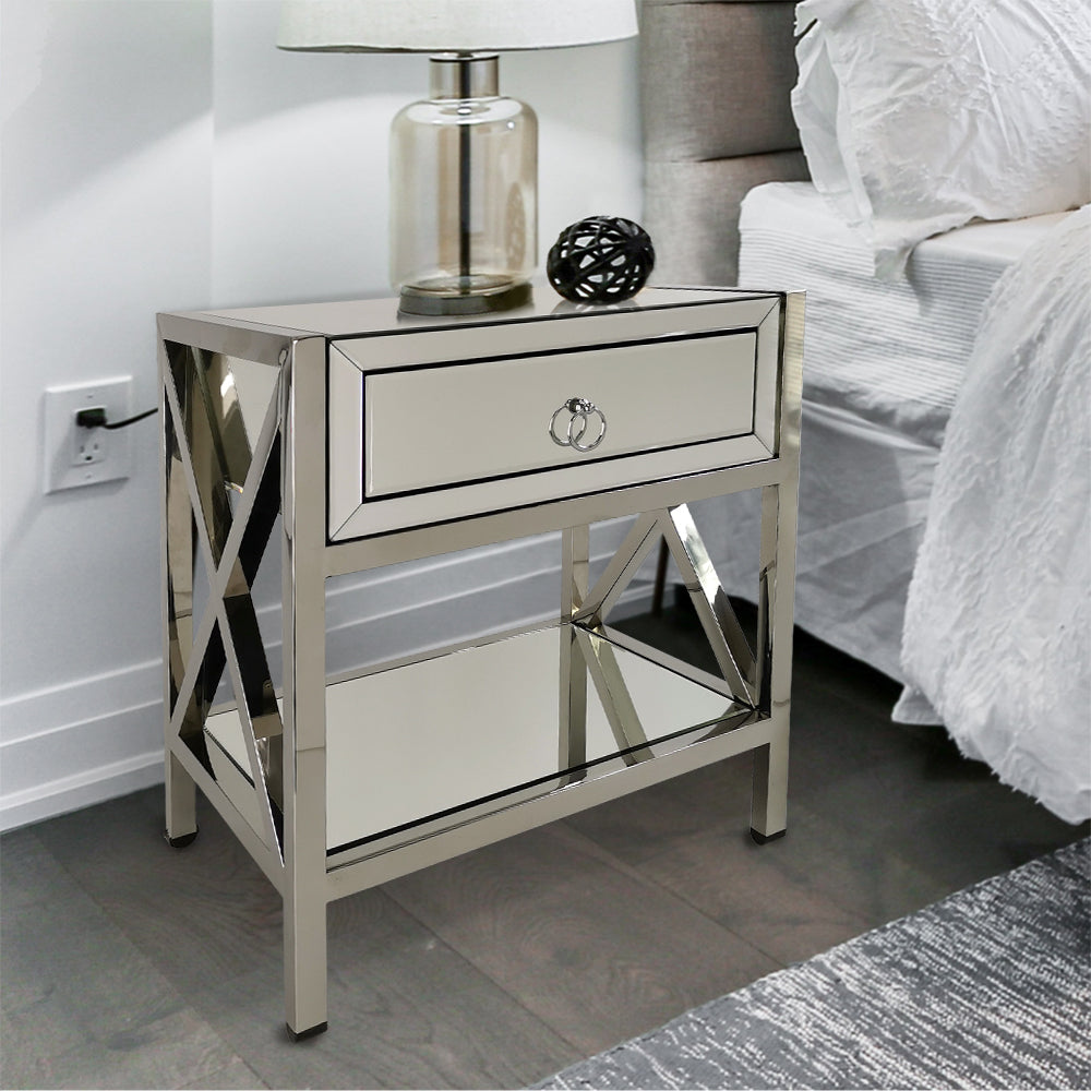 Beveled Mirror Tray-zoom-1