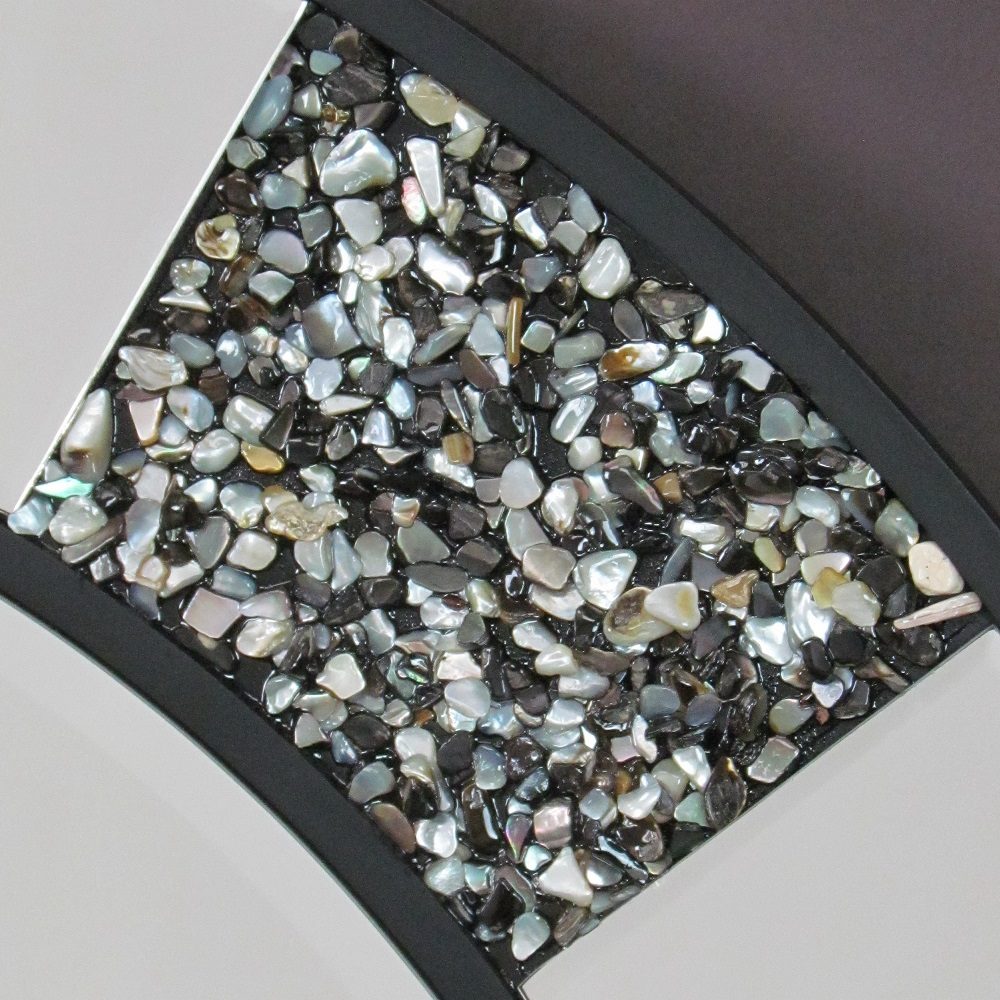 Pebble Shell Beveled Mirror-zoom-3