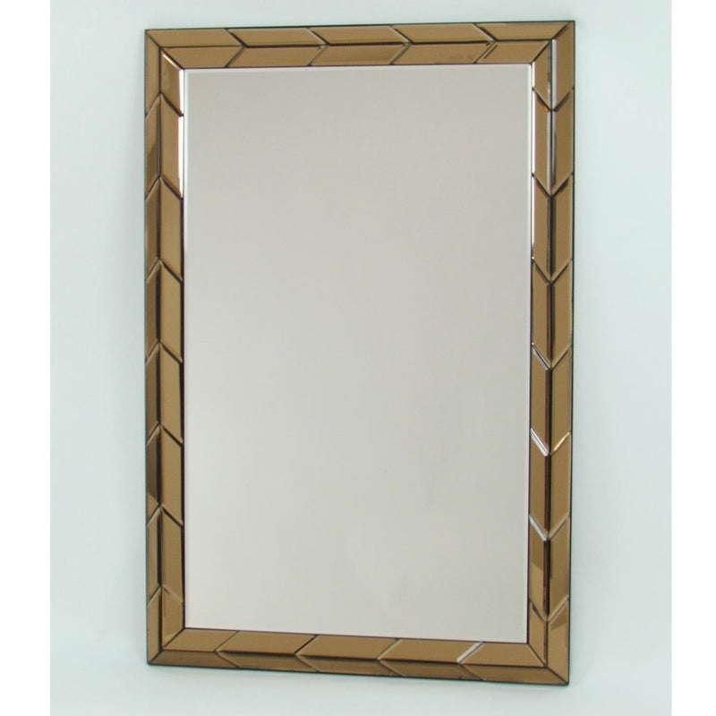 Beveled Colored Mirror Frame-zoom-