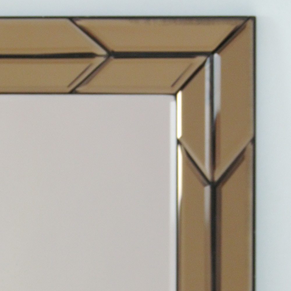 Beveled Colored Mirror Frame