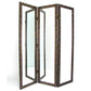 Full Size Dressing Room Divider Brown Gold