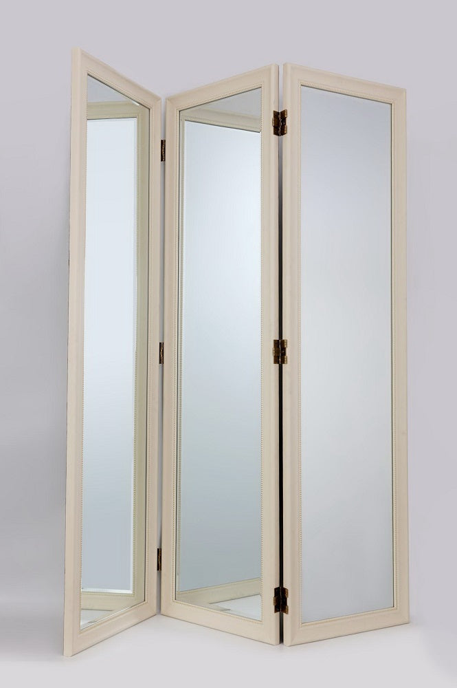 Full Size Dressing Room Divider Ivory-zoom-