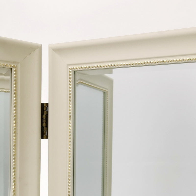 Full Size Dressing Room Divider Ivory-zoom-