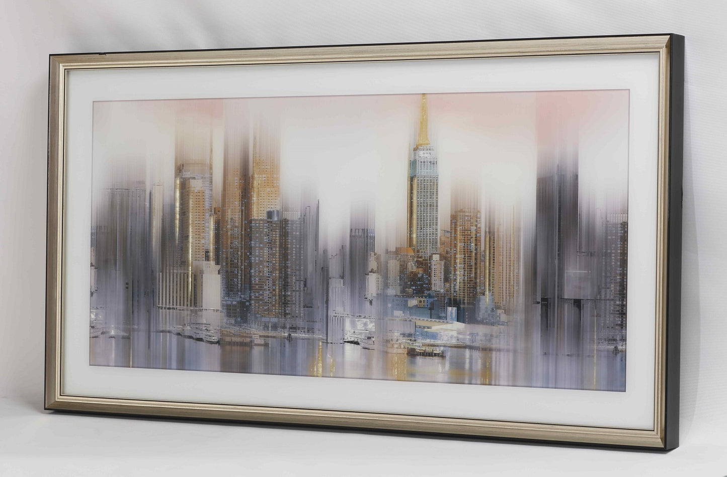 Bright City Day Framed Wall Art