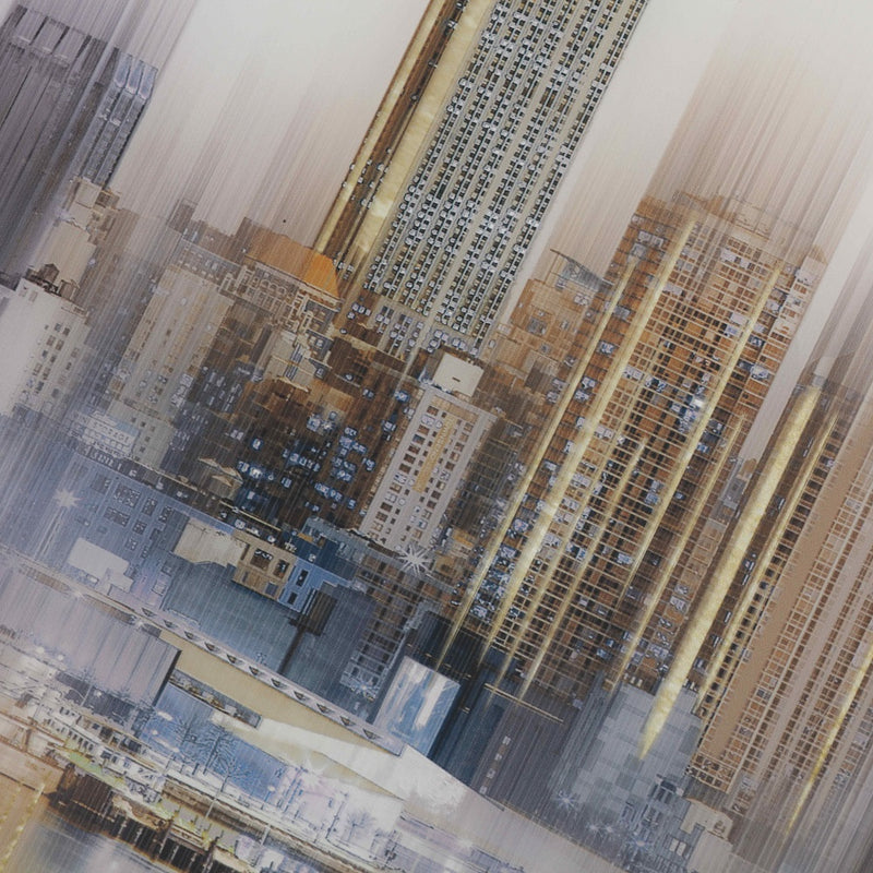 Bright City Day Framed Wall Art-zoom-