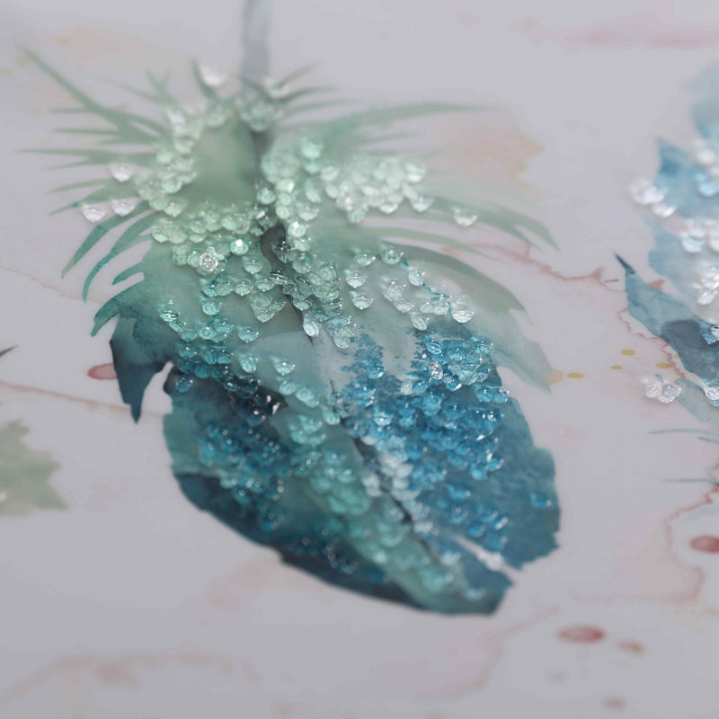 Feathers Framed Wall Art-zoom-