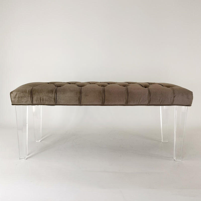 Elegant Bench Light Brown-zoom-
