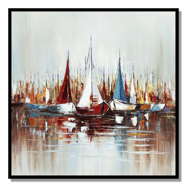 Boats A Painting