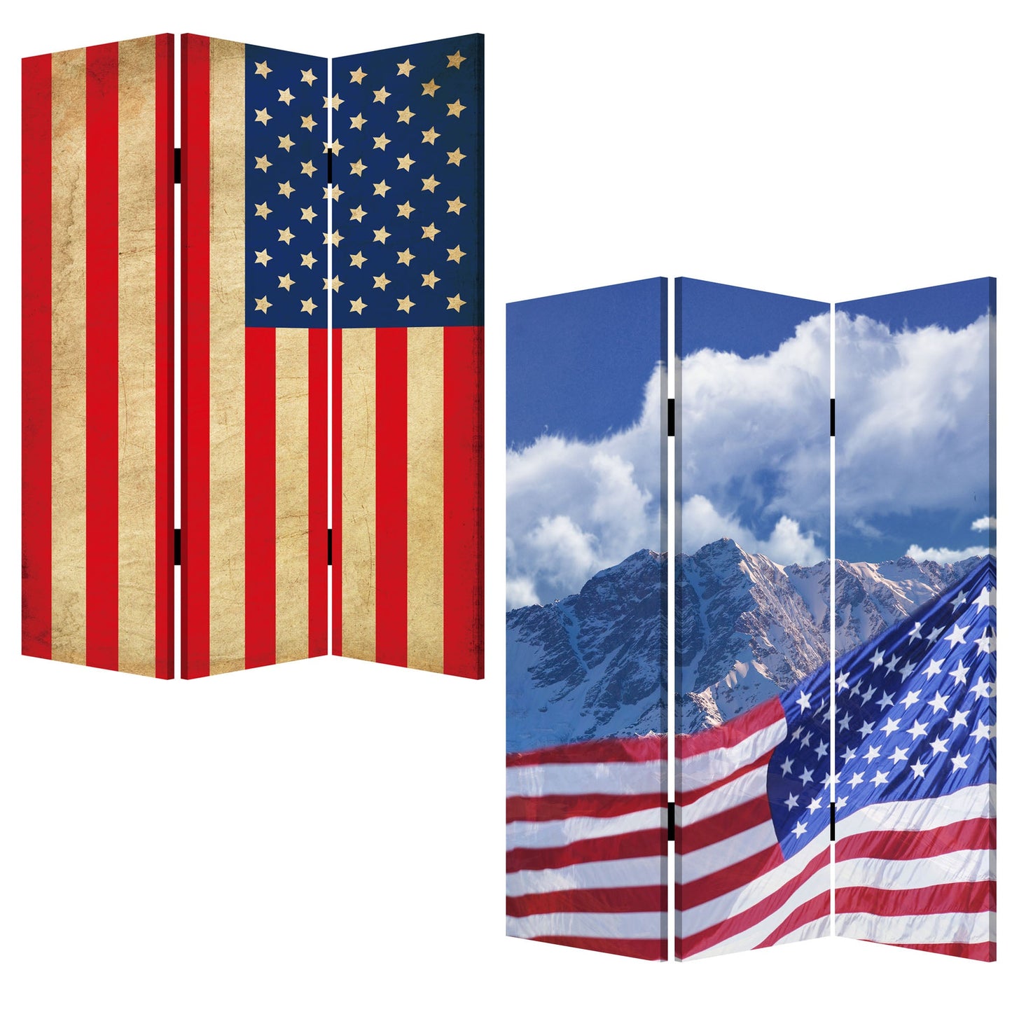 Screen Gems Model American Flag Screen