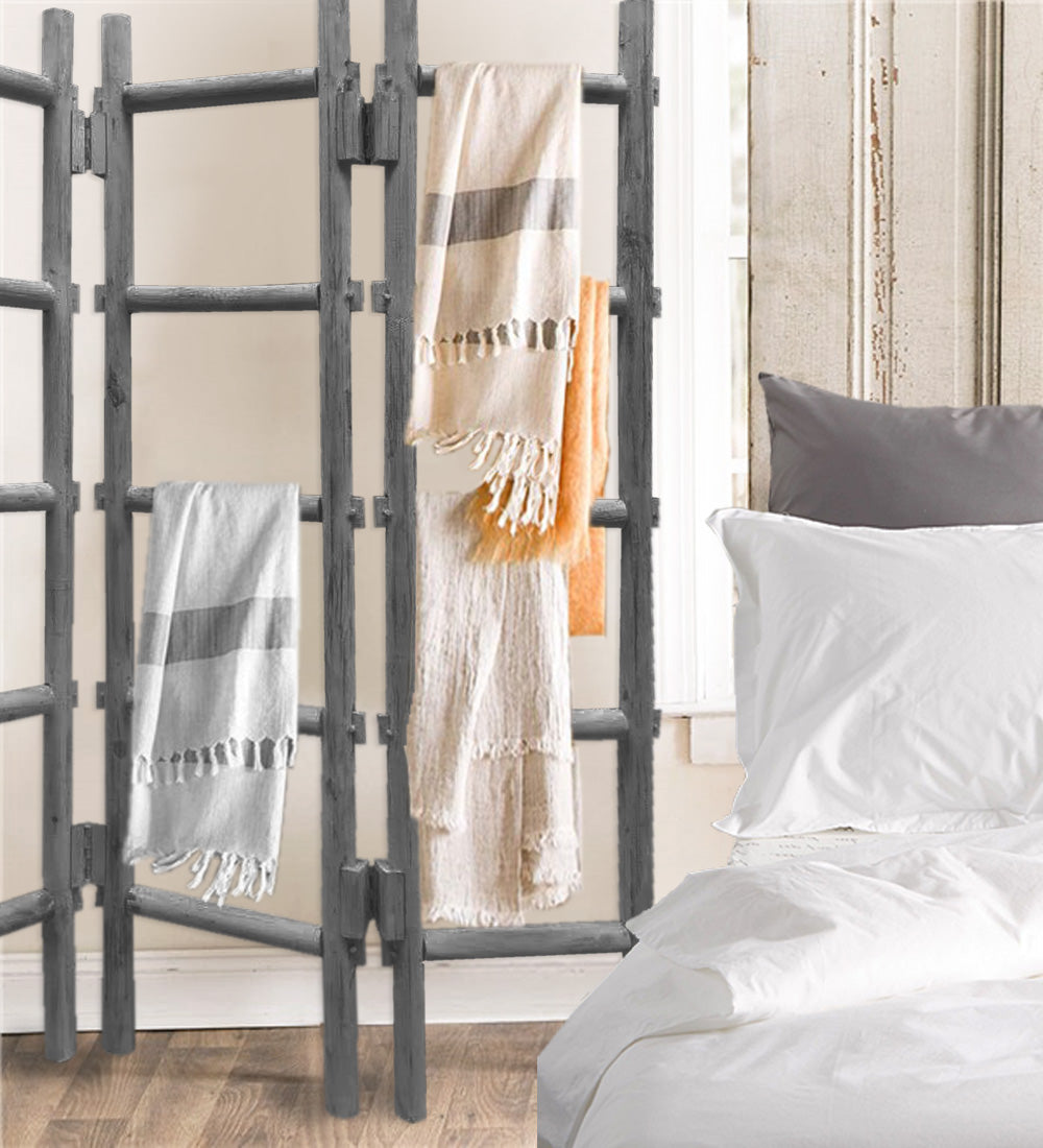 Screen Gems Blanket Rack Screen White-zoom-1