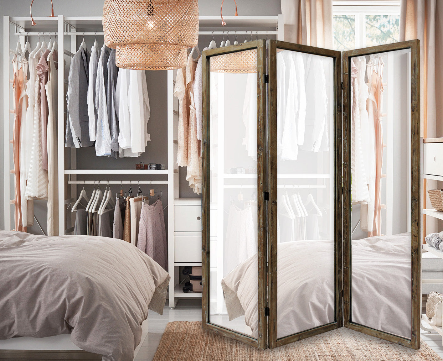 Screen Gems Karson Mirror Screen-zoom-1