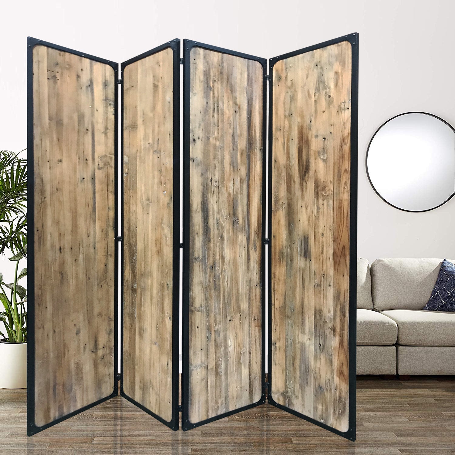 Screen Gems 4-Panel Delano Screen-zoom-1