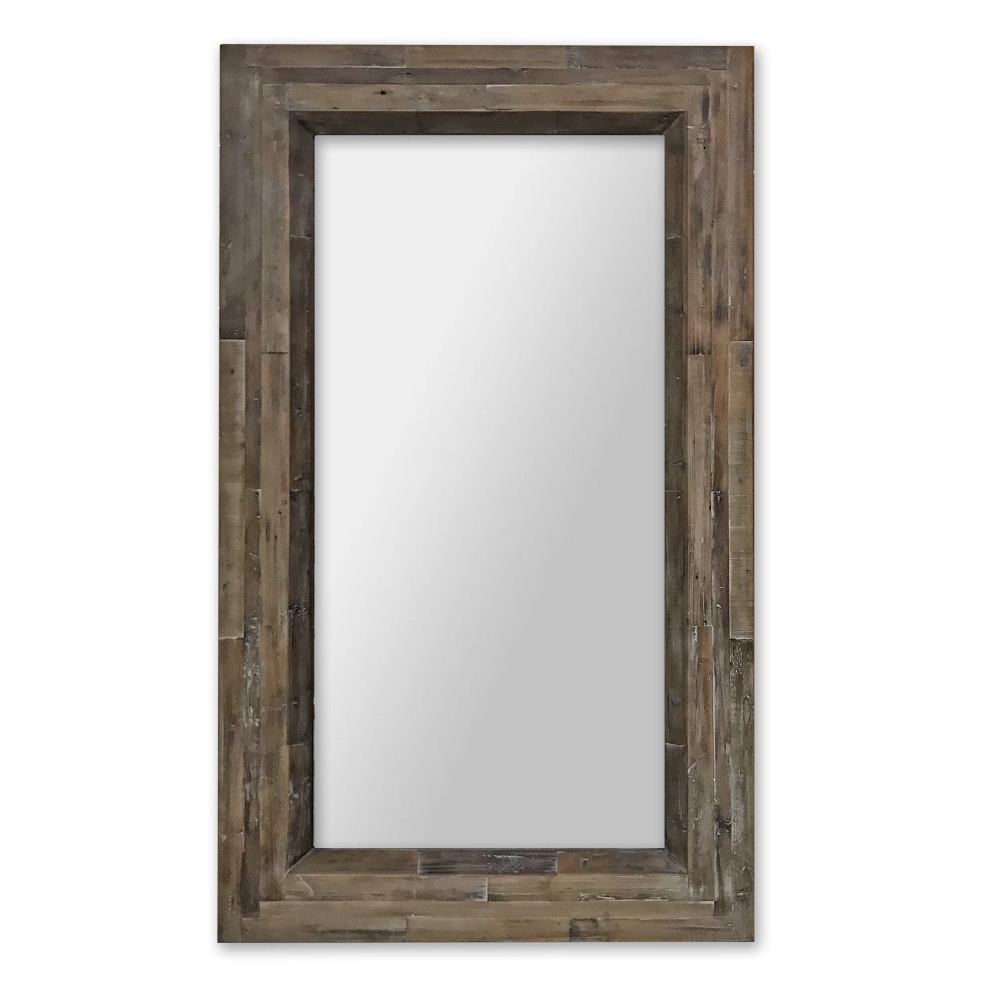 Screen Gems Asher Leaning Wood Mirror 84" x 49"-zoom-1