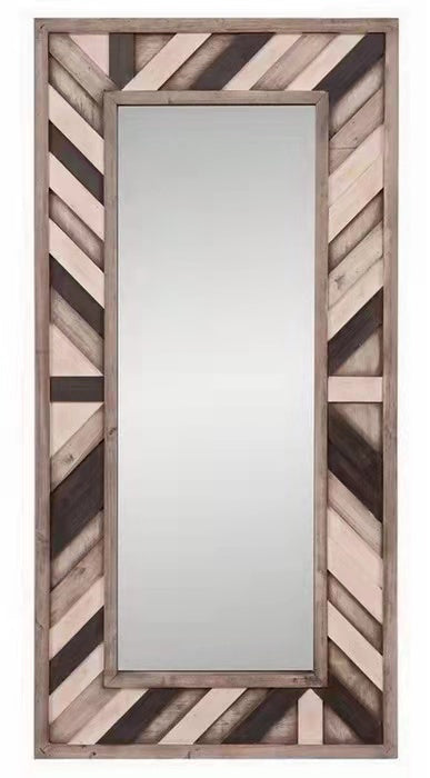 Screen Gems Everly Leaning Wood Mirror-zoom-