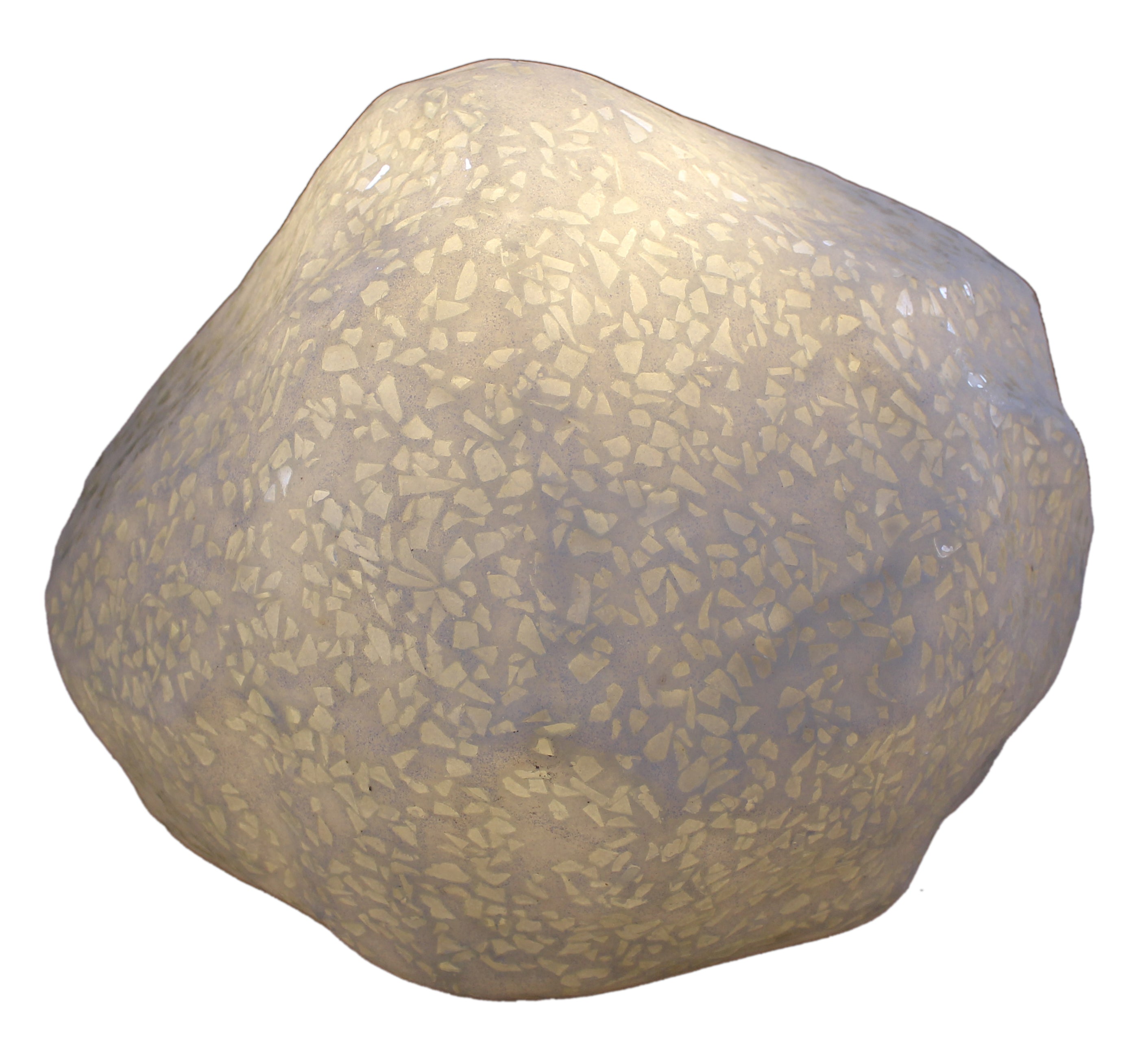 Sandstone Polished Ball with light-zoom-1