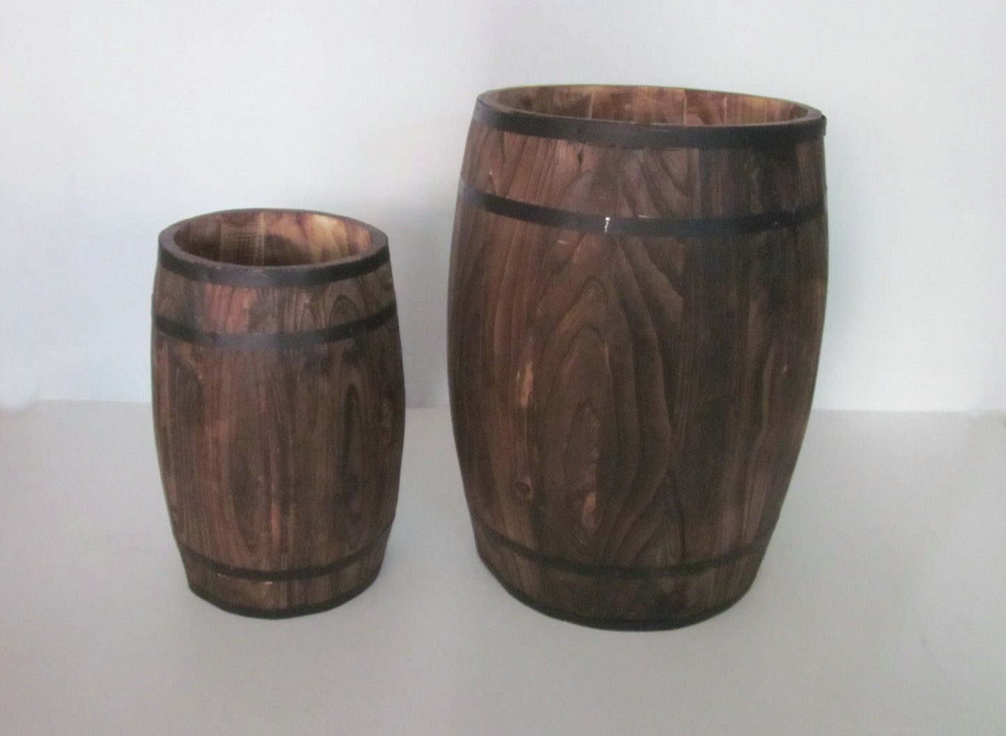 Wood Deccor Barrels