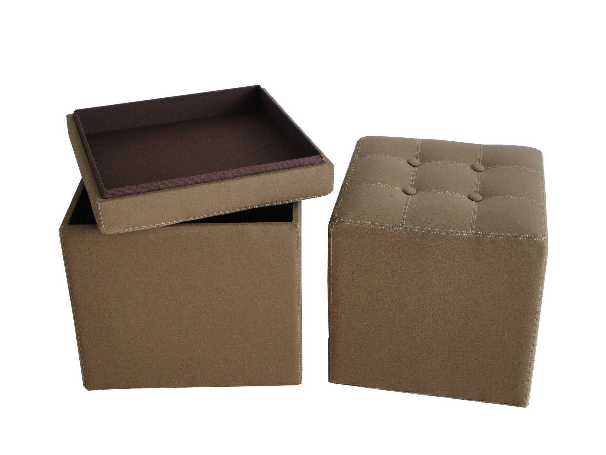 Valencia Canvas Ottoman With Storage-zoom-1