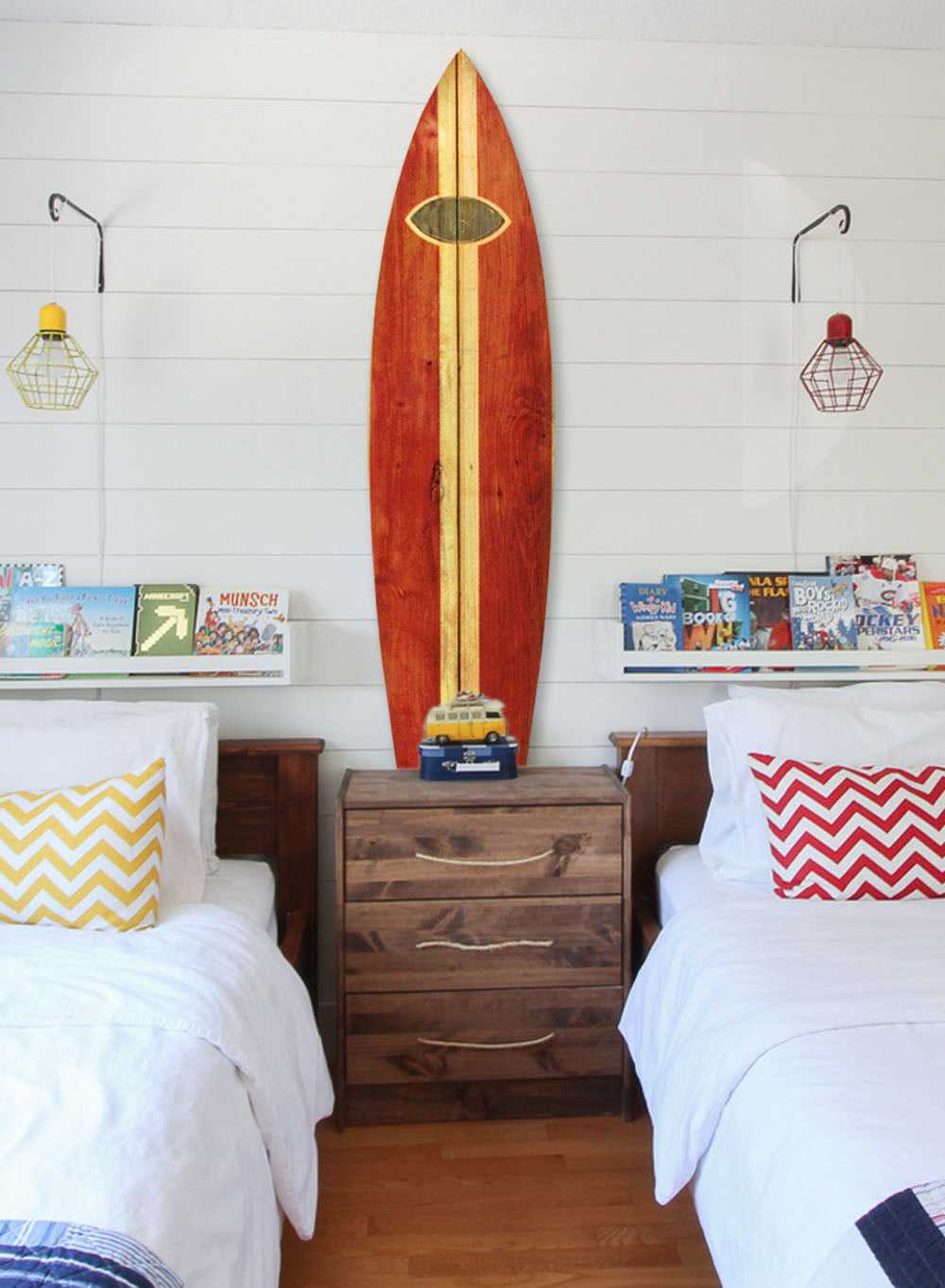 Screen Gems Catch A Wave Surfboard Wall Art-zoom-1