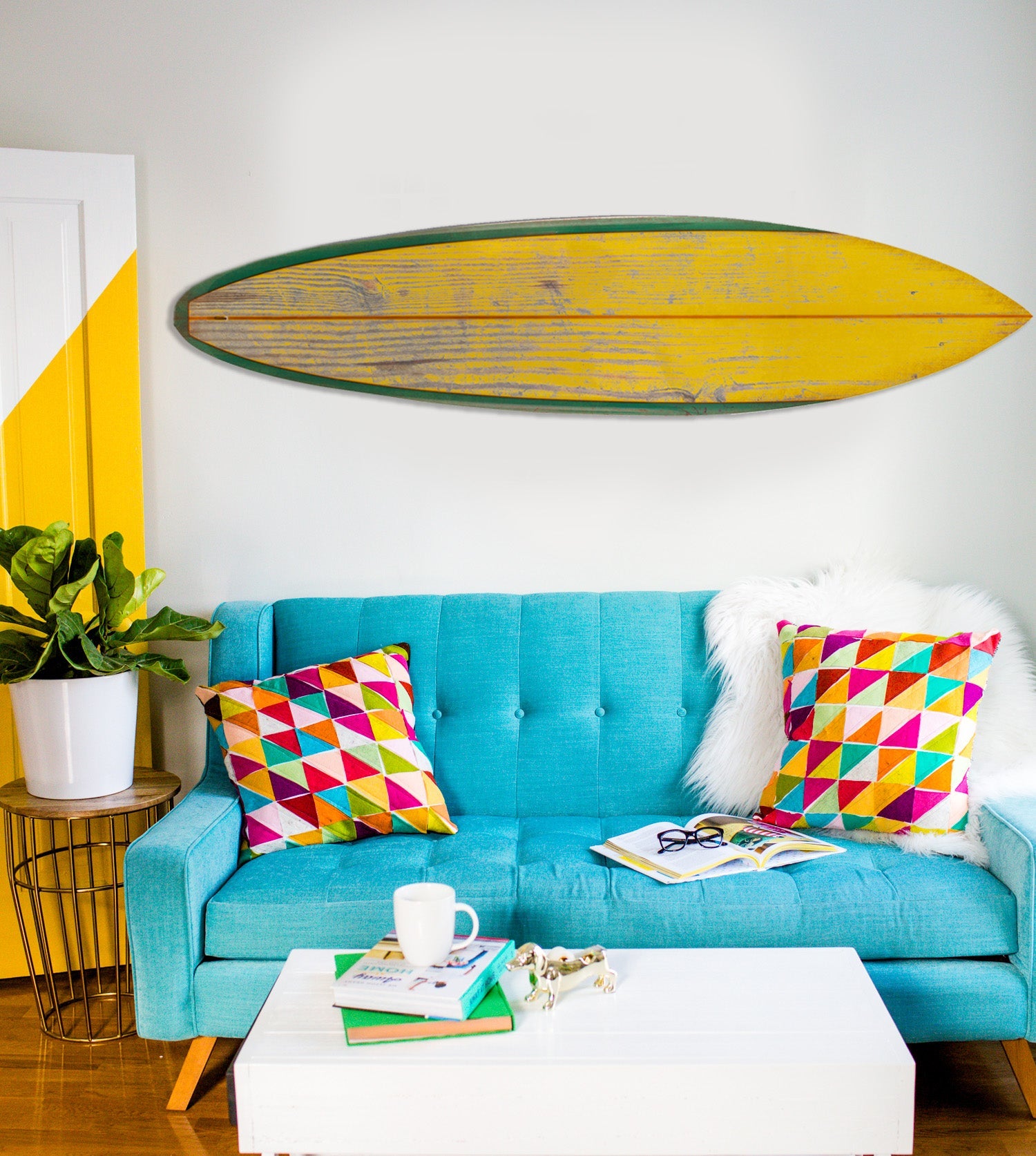Screen Gems Riptide Surfboard Wall Art-zoom-1